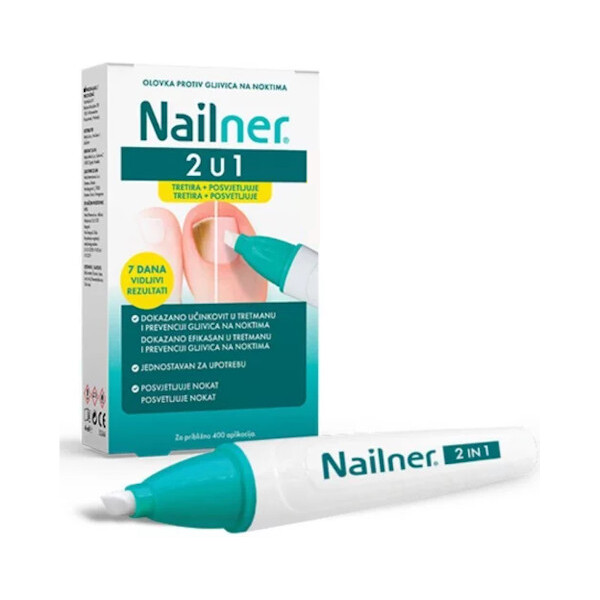 NAILNER 2U1 OLOVKA PROTIV GLJIVICA NA NOKTIMA 4 ML