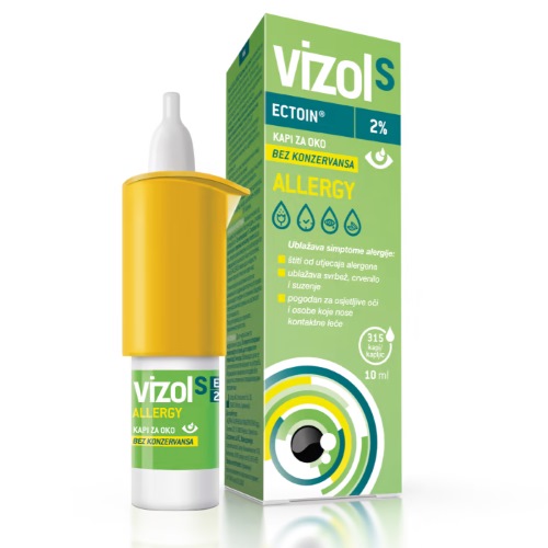 VIZOL S ALLERGY KAPI ZA OČI 10ML