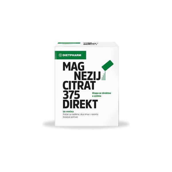 DIETPHARM MAGNEZIJ CITRAT DIREKT A20