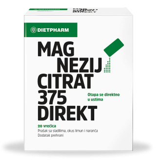 DIETPHARM MAGNEZIJ CITRAT DIREKT A20