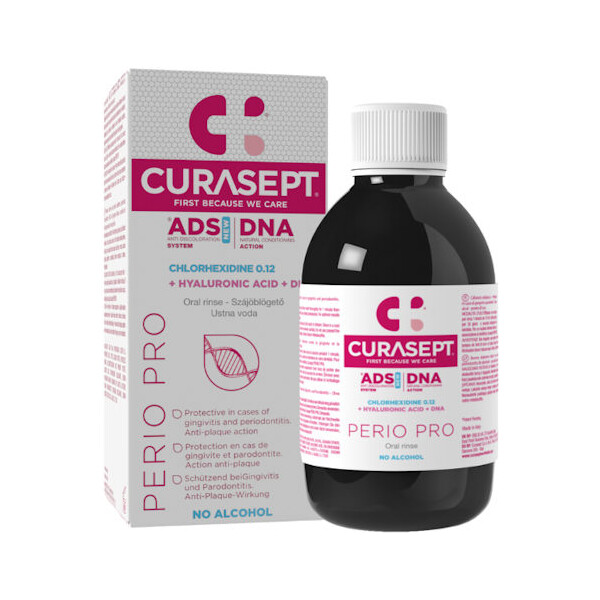 CURASEPT ADS PERIO 0,12% TEKUĆINA ZA ISPIRANJE USTA 200ML