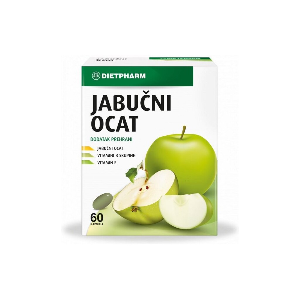 DIETPHARM JABUČNI OCAT KAPSULE A60