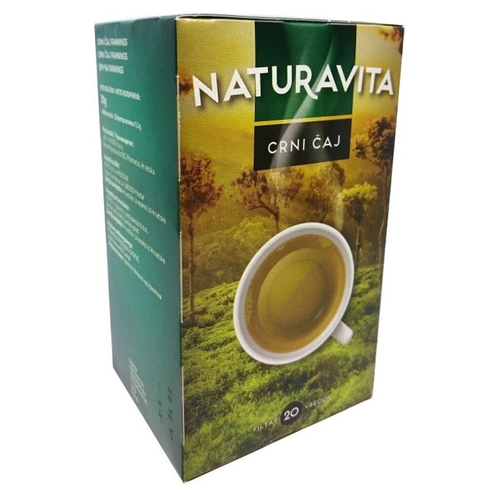 ČAJ CRNI FILTER NATURAVITA
