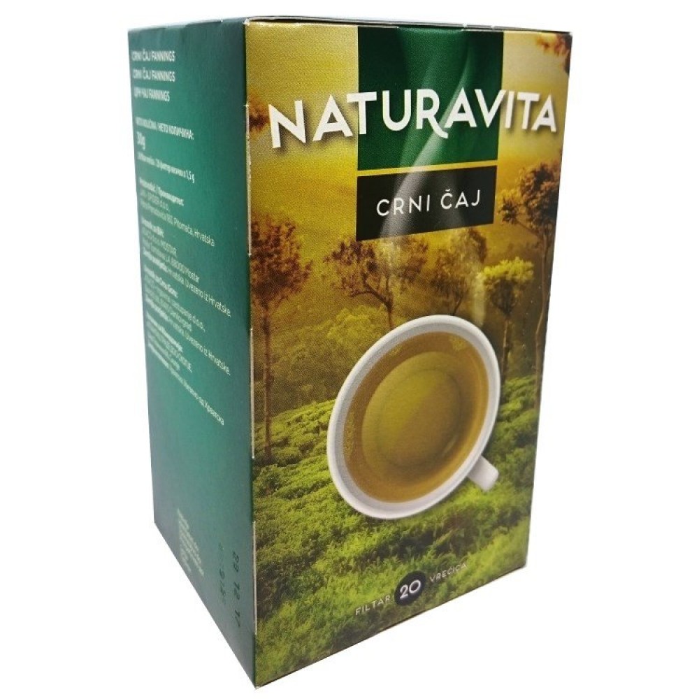 ČAJ CRNI FILTER NATURAVITA