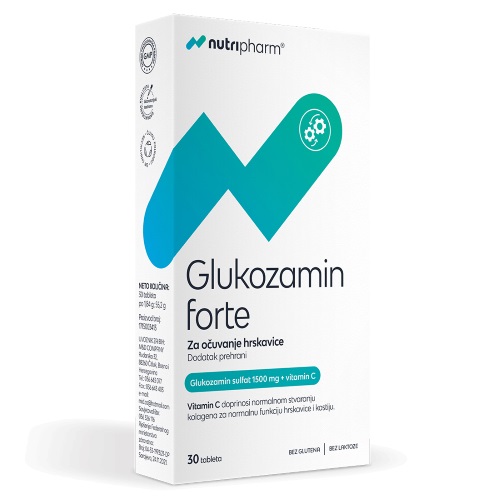 NUTRIPHARM GLUKOZAMIN FORTE TABLETE A30