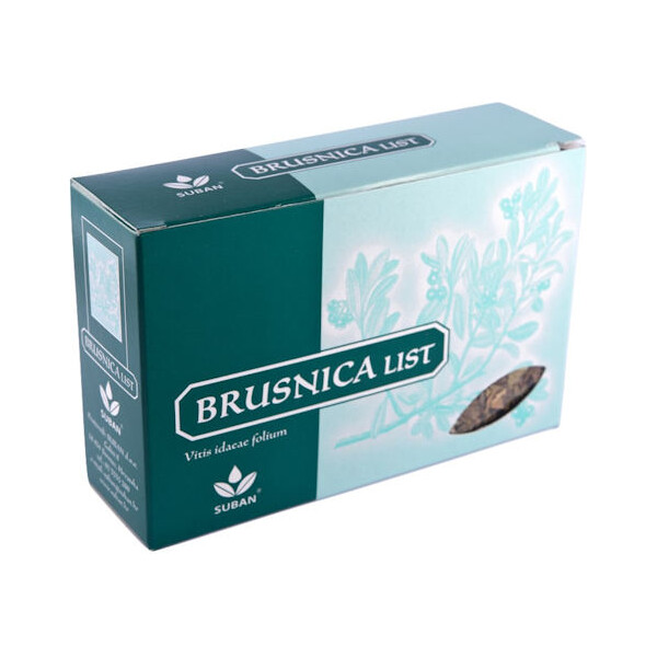 SUBAN ČAJ BRUSNICA LIST 40G