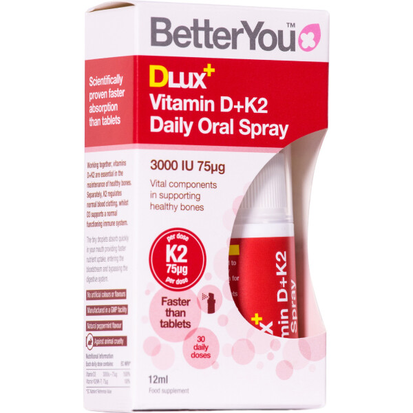 DLUX PLUS VITAMIN D+K2 BETTER YOU