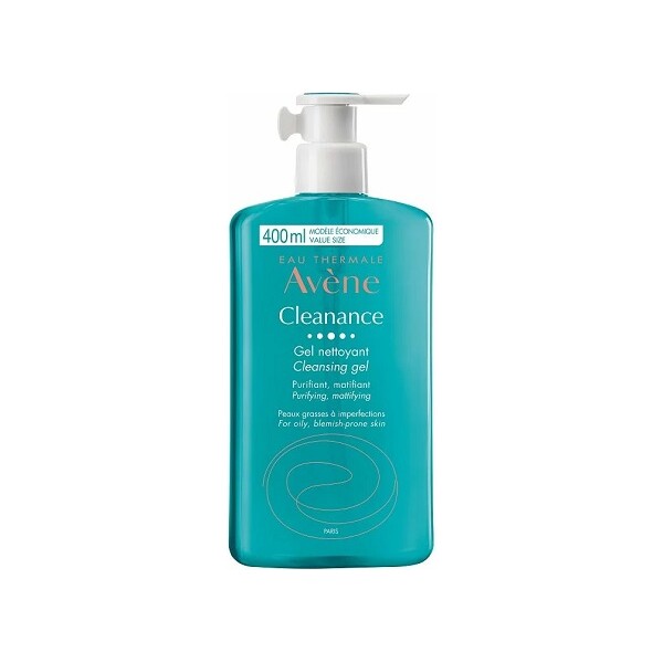 AVENE CLEANANCE GEL ZA ČIŠĆENJE LICA 400ML