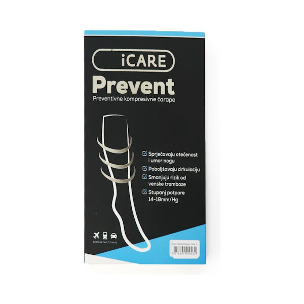 KOMPRESIVNE ČARAPE ICARE PREVENT DOKOLJENKA