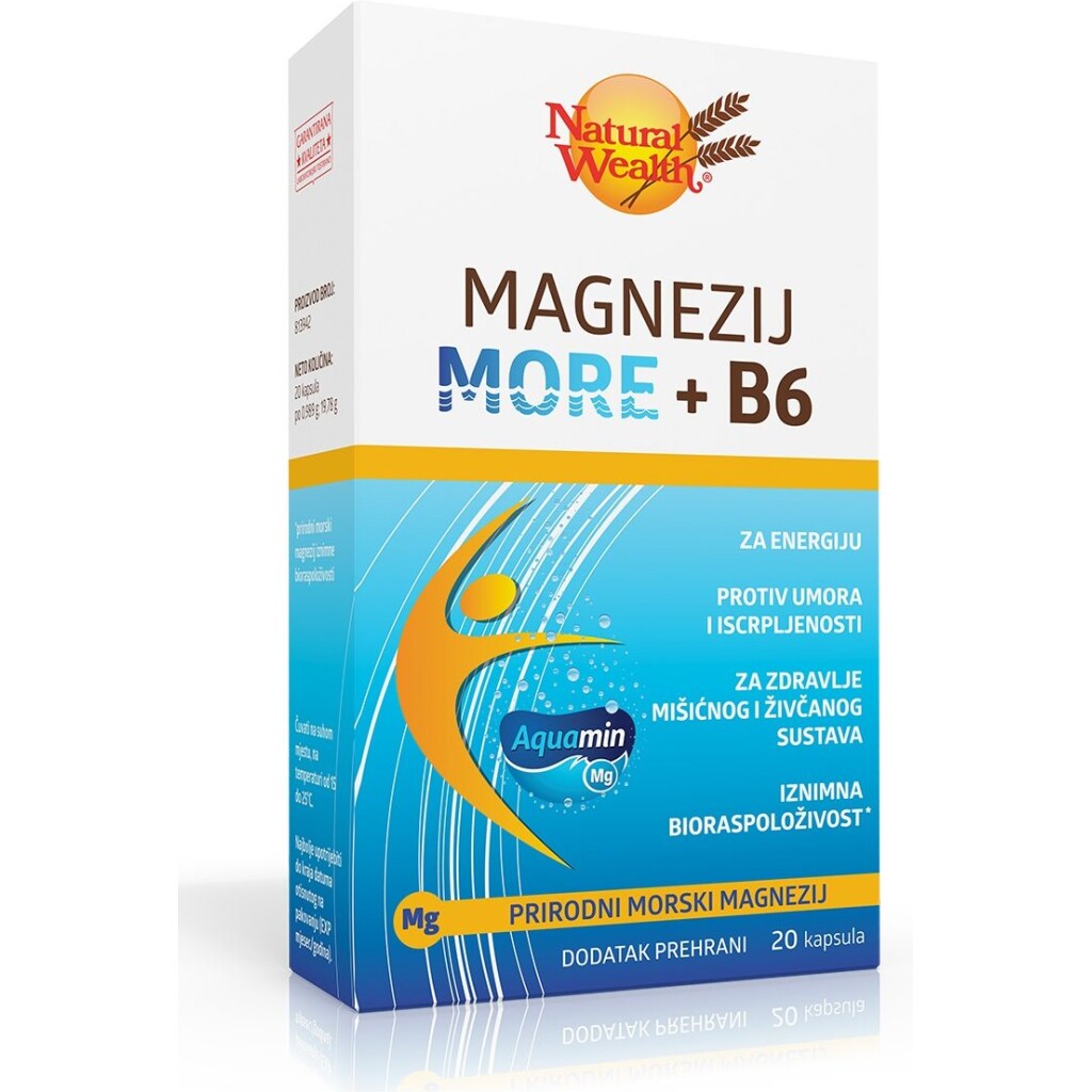 NATURAL WEALTH MAGNEZIJ MORE + B6