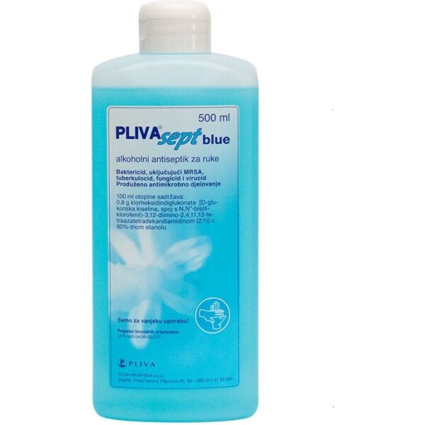 PLIVASEPT BLUE 500 ML