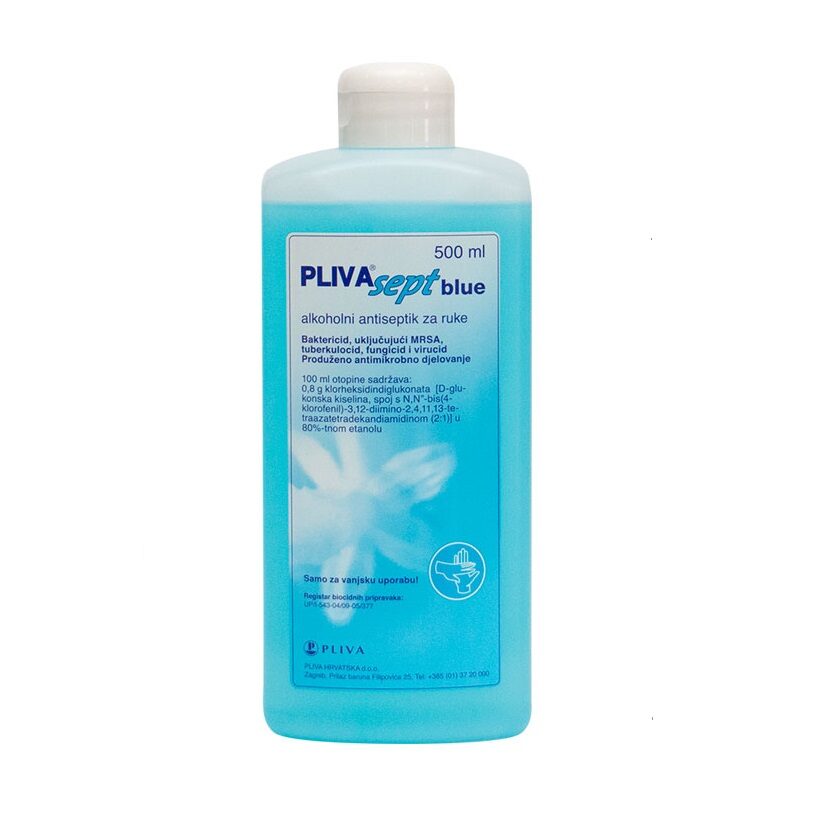 PLIVASEPT BLUE 500 ML