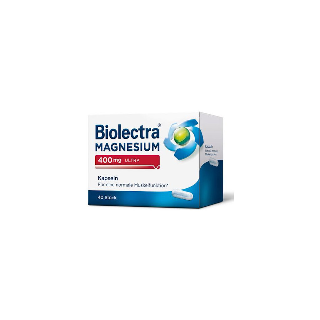 BIOLECTRA MAGNEZIJ 400MG ULTRA KAPSULE A40
