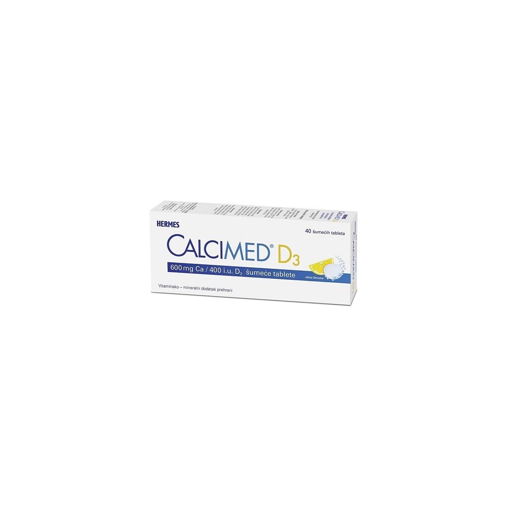 HERMES CALCIMED D3 ŠUMEĆE TABLETE A40