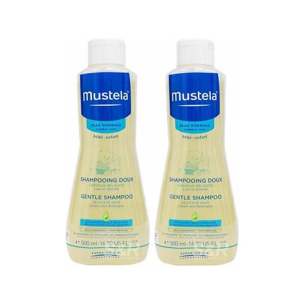 MUSTELA NJEŽNI ŠAMPON 500ML 1+1 GRATIS