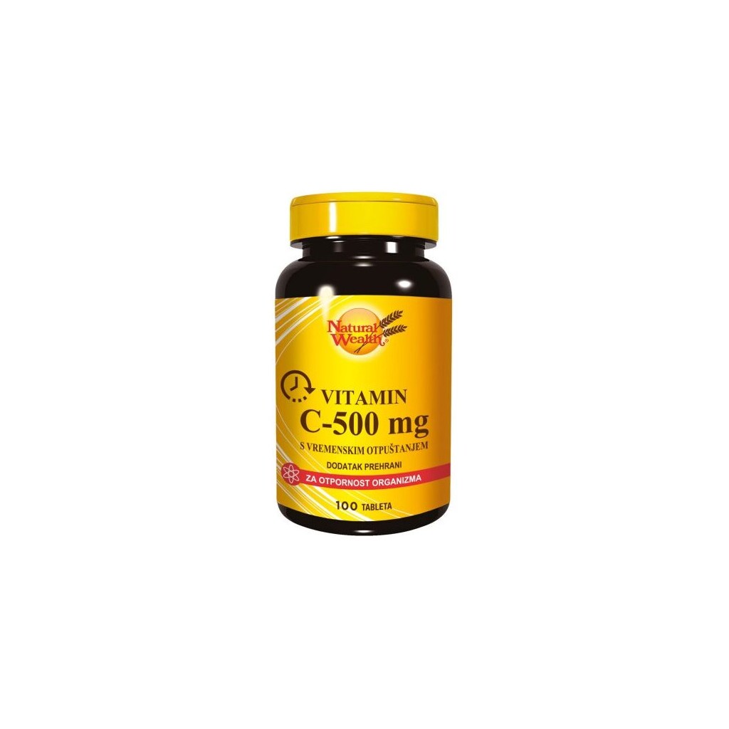 NATURAL WEALTH VITAMIN C-500 TABLETE A100