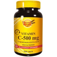 NATURAL WEALTH VITAMIN C-500 TABLETE A100
