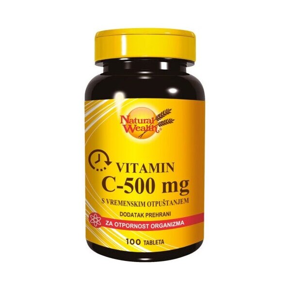 NATURAL WEALTH VITAMIN C-500 TABLETE A100