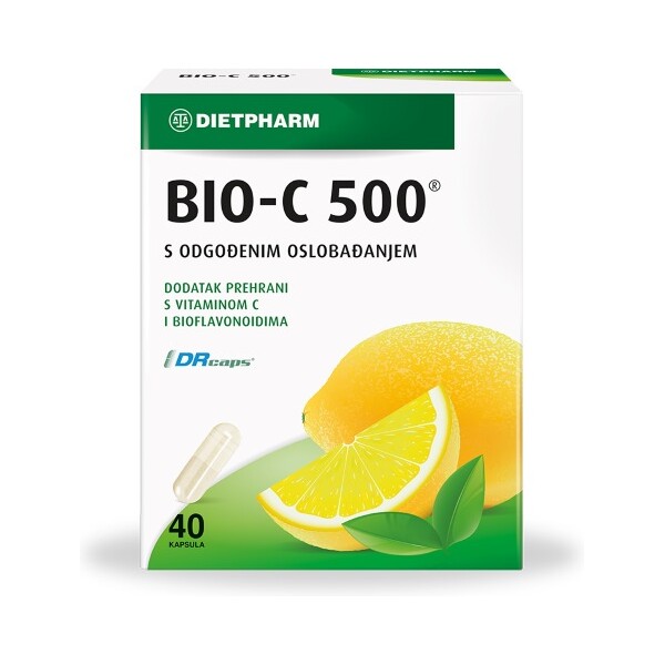 DIETPHARM BIO-C 500 KAPSULE A40