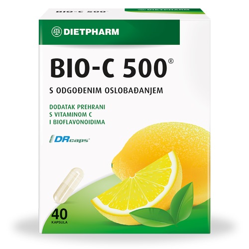 DIETPHARM BIO-C 500 KAPSULE A40