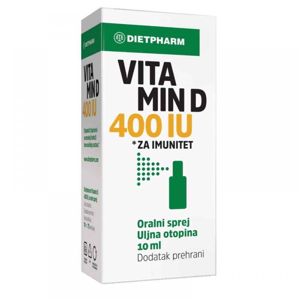 DIETPHARM VITAMIN D 400 IU SPREJ 10ML