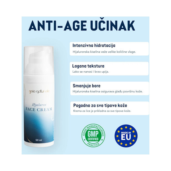 GAIA NATURELLE HIJALURONSKA KREMA 50ML