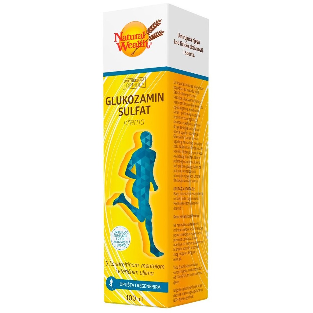 NATURAL WEALTH GLUKOZAMIN SULFAT KREMA