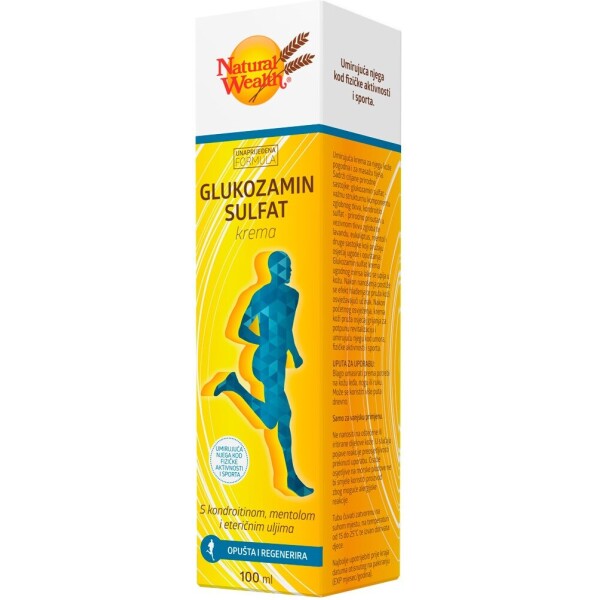 NATURAL WEALTH GLUKOZAMIN SULFAT KREMA