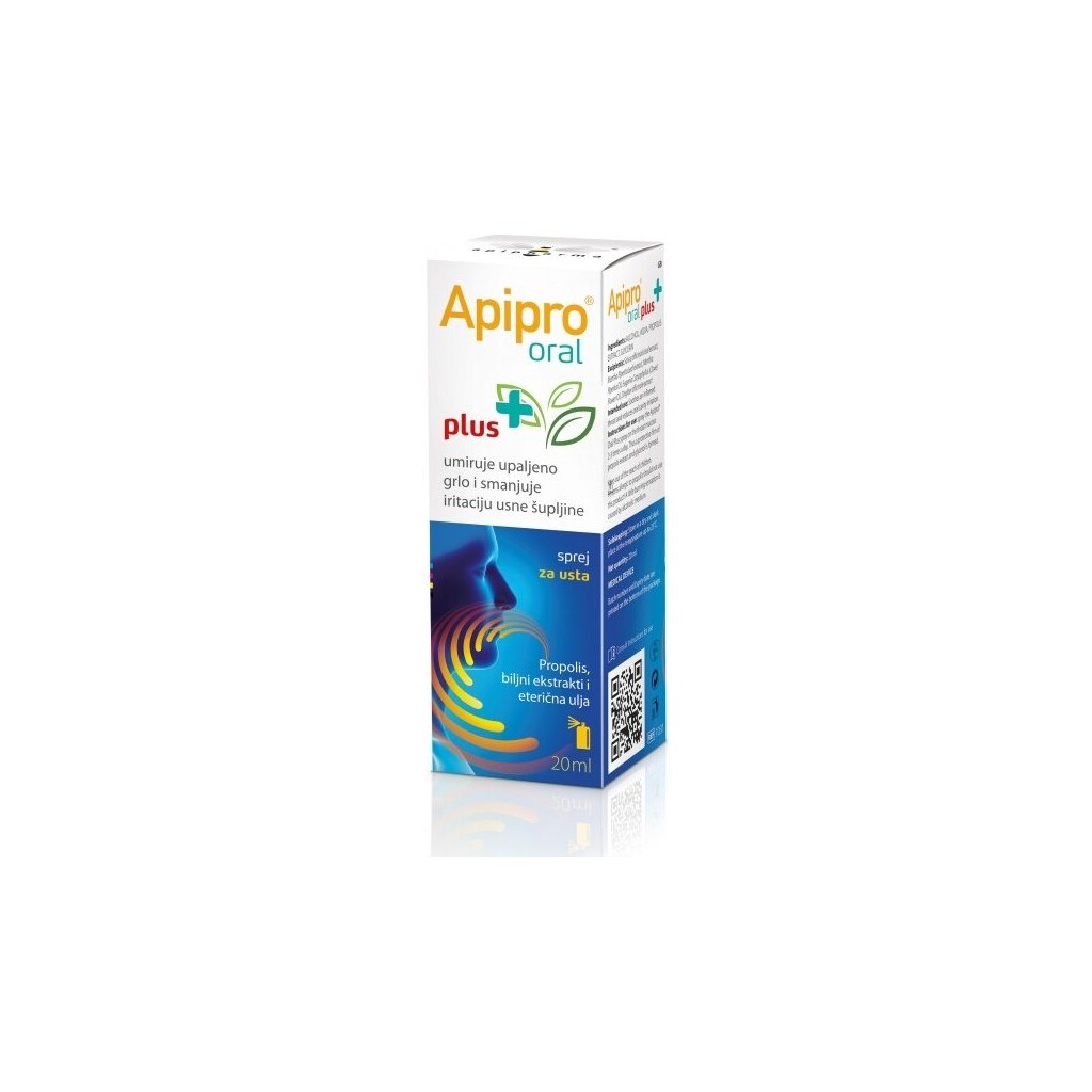 APIPRO ORAL PLUS SPREJ 20ML APIPHARMA