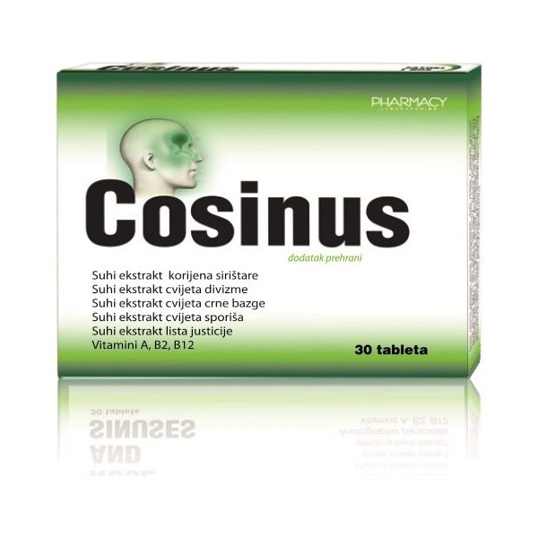 COSINUS TABLETE KOD UPALE SINUSA A30