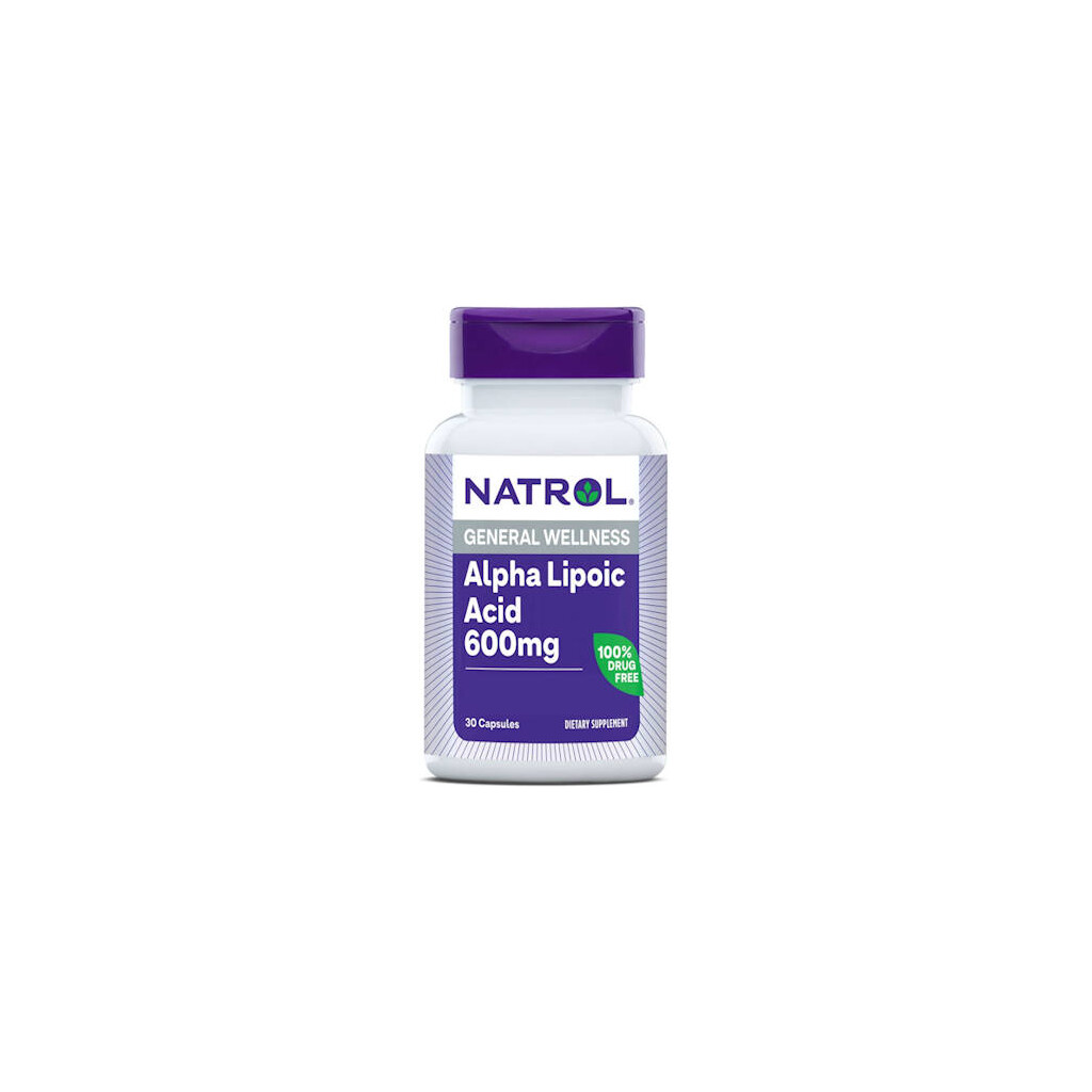 NATROL ALPHA LIPOIC ACID 600 MG KAPSULE A30