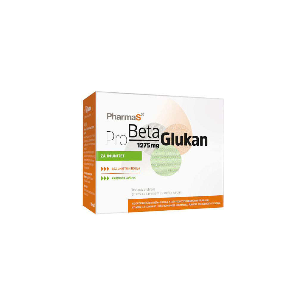 PRO BETA GLUKAN 1275 MG VREĆICE A30 PHARMAS