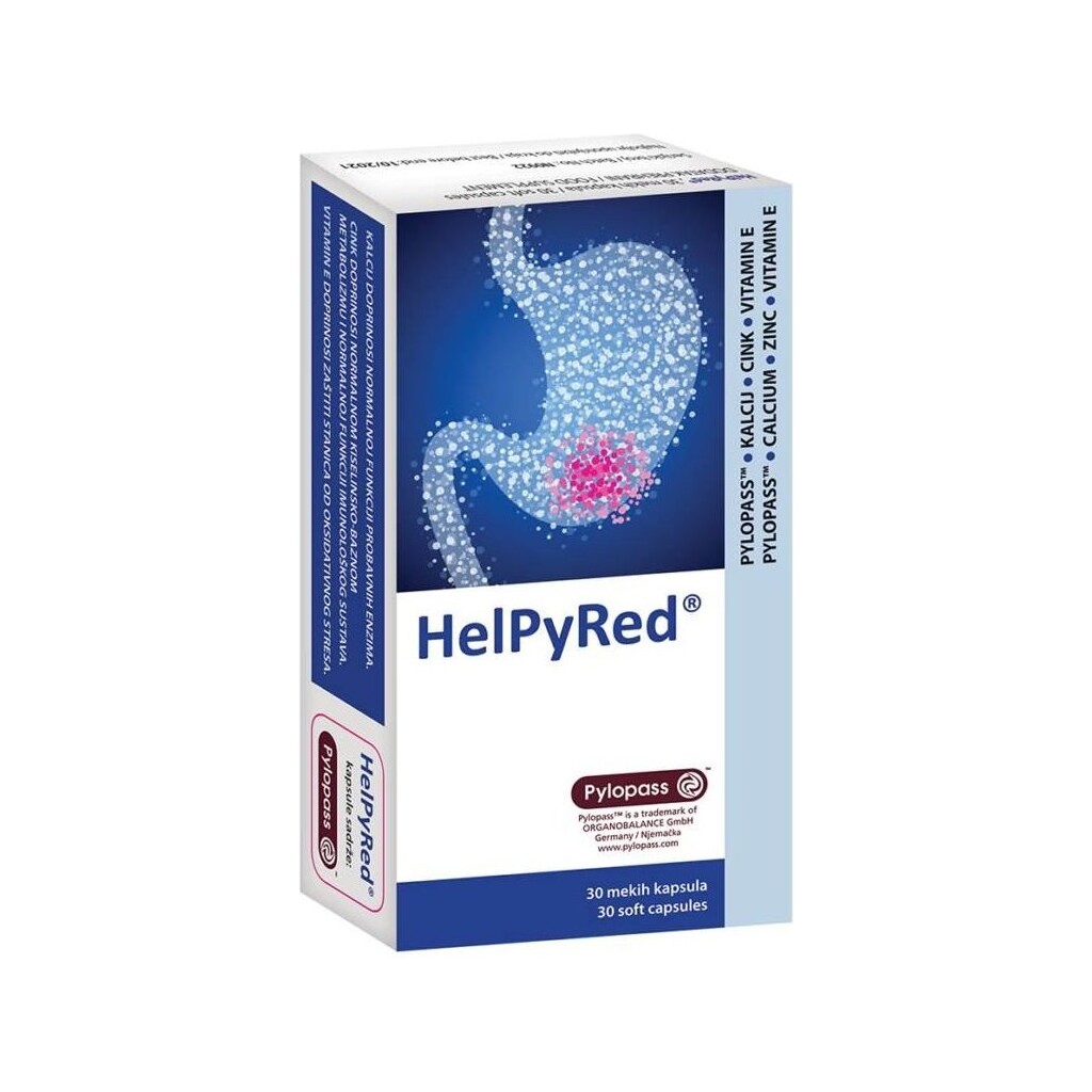 HELPYRED KAPSULE A30 PYLOPASS