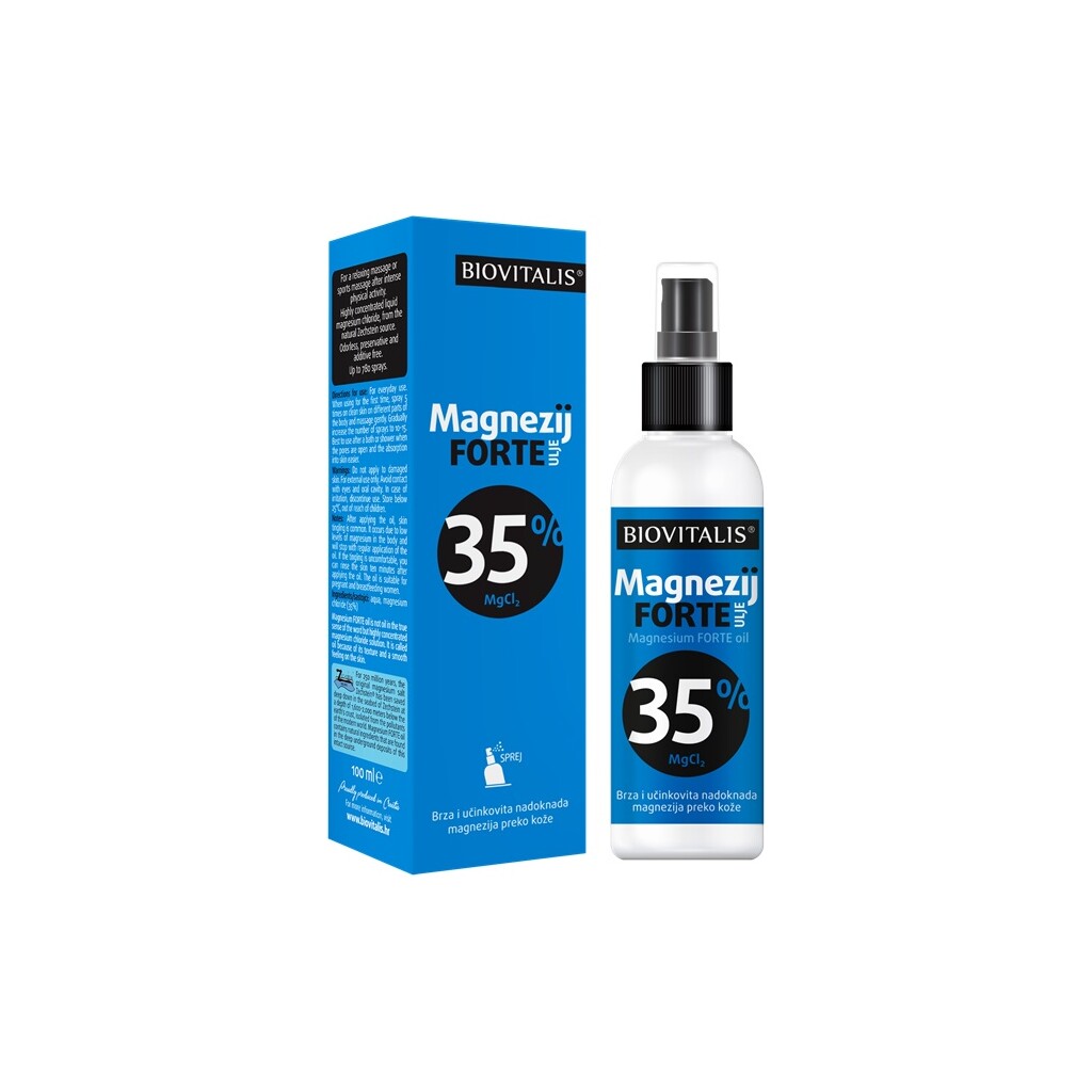 BIOVITALIS MAGNEZIJ FORTE ULJE 100ML