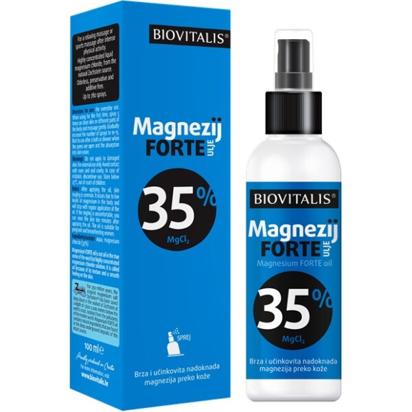 BIOVITALIS MAGNEZIJ FORTE ULJE 100ML