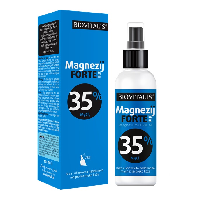 BIOVITALIS MAGNEZIJ FORTE ULJE 100ML