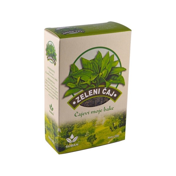 ČAJ ZELENI 50G SUBAN