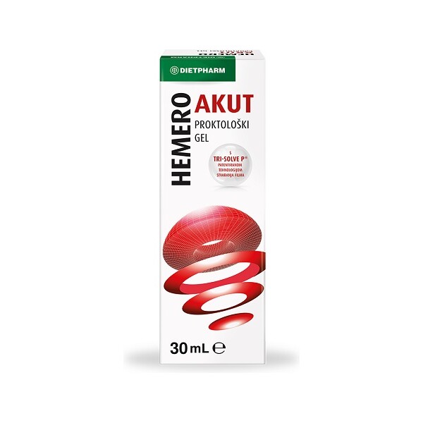 DIETPHARM HEMERO AKUT PROKTOLOŠKI GEL 30ML