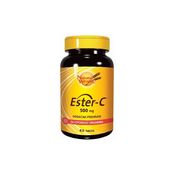 NATURAL WEALTH ESTER C TABLETE 60X500MG