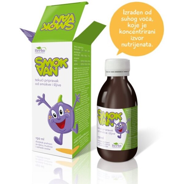 SMOKVAN SIRUP SMOKVA ŠLJIVA 150ML