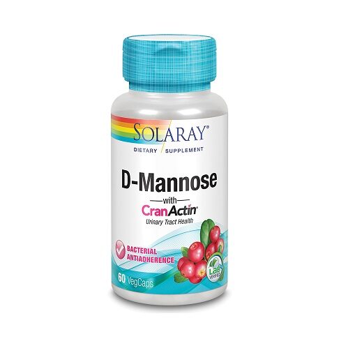 SOLARAY D-MANNOSE CRANACTIN A60