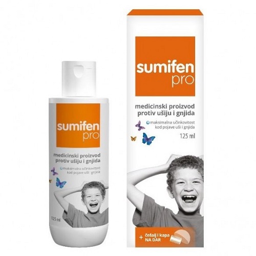 SUMIFEN PRO ŠAMPON PROTIV UŠI I GNJIDA 125ML