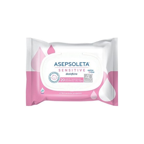 ASEPSOLETA SENSITIVE MARAMICE A20