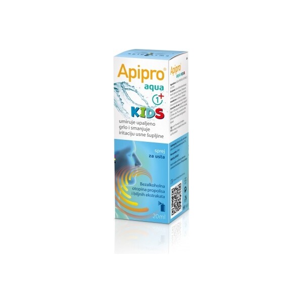 APIPRO AQUA+ KIDS PROPOLIS SPREJ 20ML
