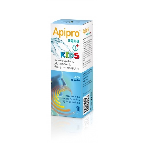 APIPRO AQUA+ KIDS PROPOLIS SPREJ 20ML