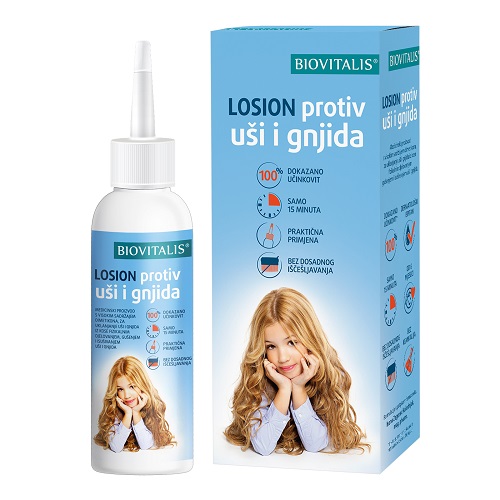 BIOVITALIS LOSION PROTIV UŠI I GNJIDA 100ML