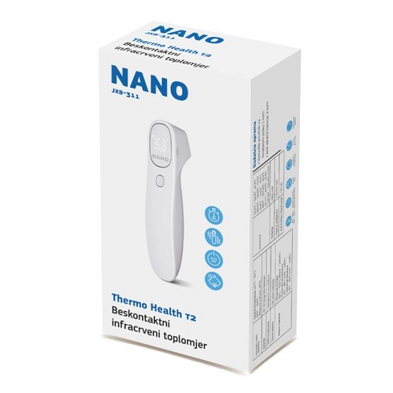 TOPLOMJER BESKONTAKNI NANO THERMO HEALTH T2