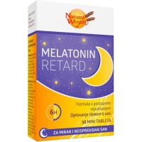 NATURAL WEALTH MELATONIN RETARD TABLETE A30