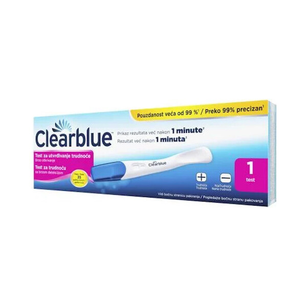 TEST ZA TRUDNOĆU CLEARBLUE BRZI TEST