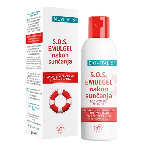 BIOVITALIS S.O.S. EMULGEL NAKON SUNČANJA